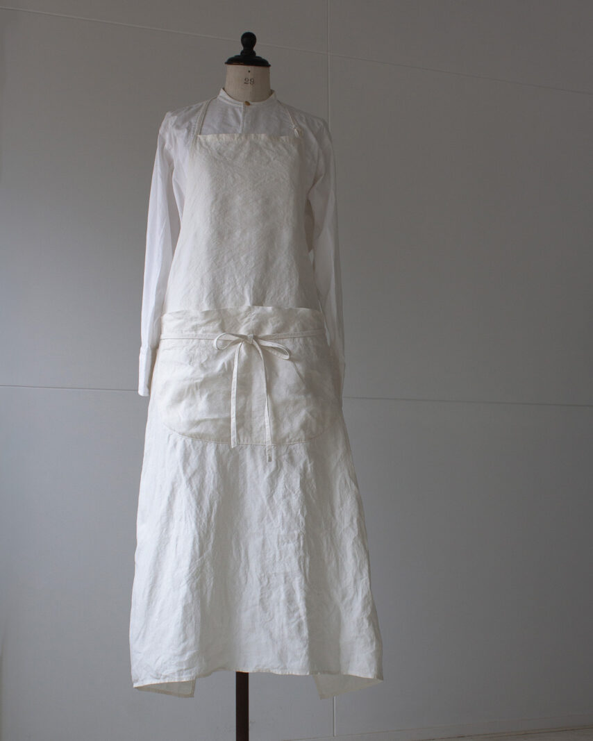 UTO エプロン FRANCEAPRON ホワイト