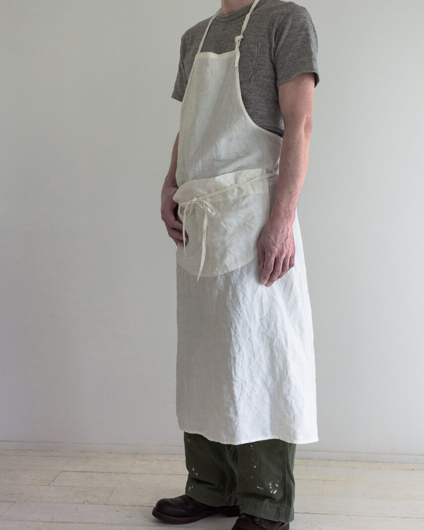 UTO エプロン FRANCEAPRON ホワイト